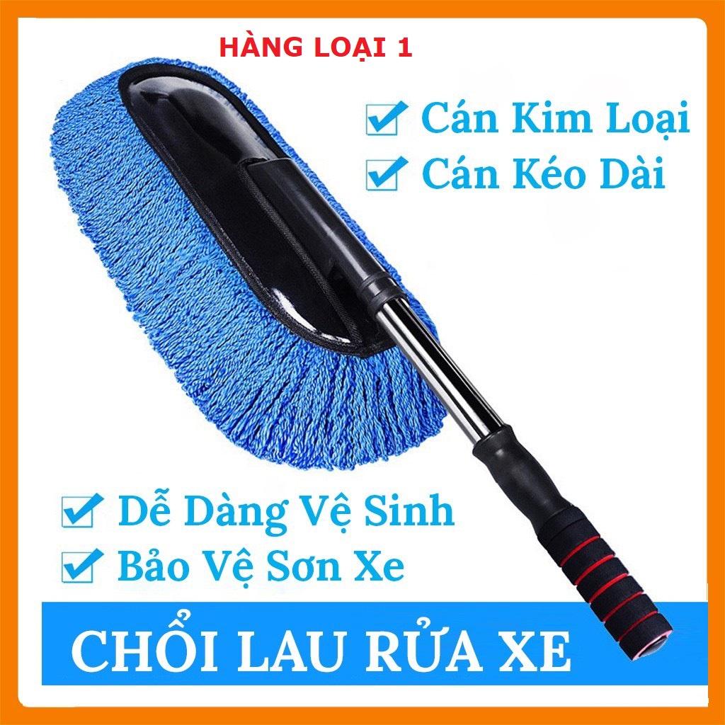 Chổi lau rửa xe Ô tô, chổi lau bụi đa năng có thể kéo dài tiện lợi