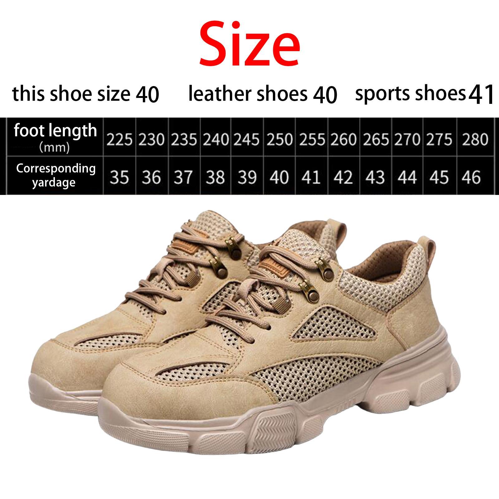 Men Work shoes Lightweight for Industrial Electronics Workshop Hiking