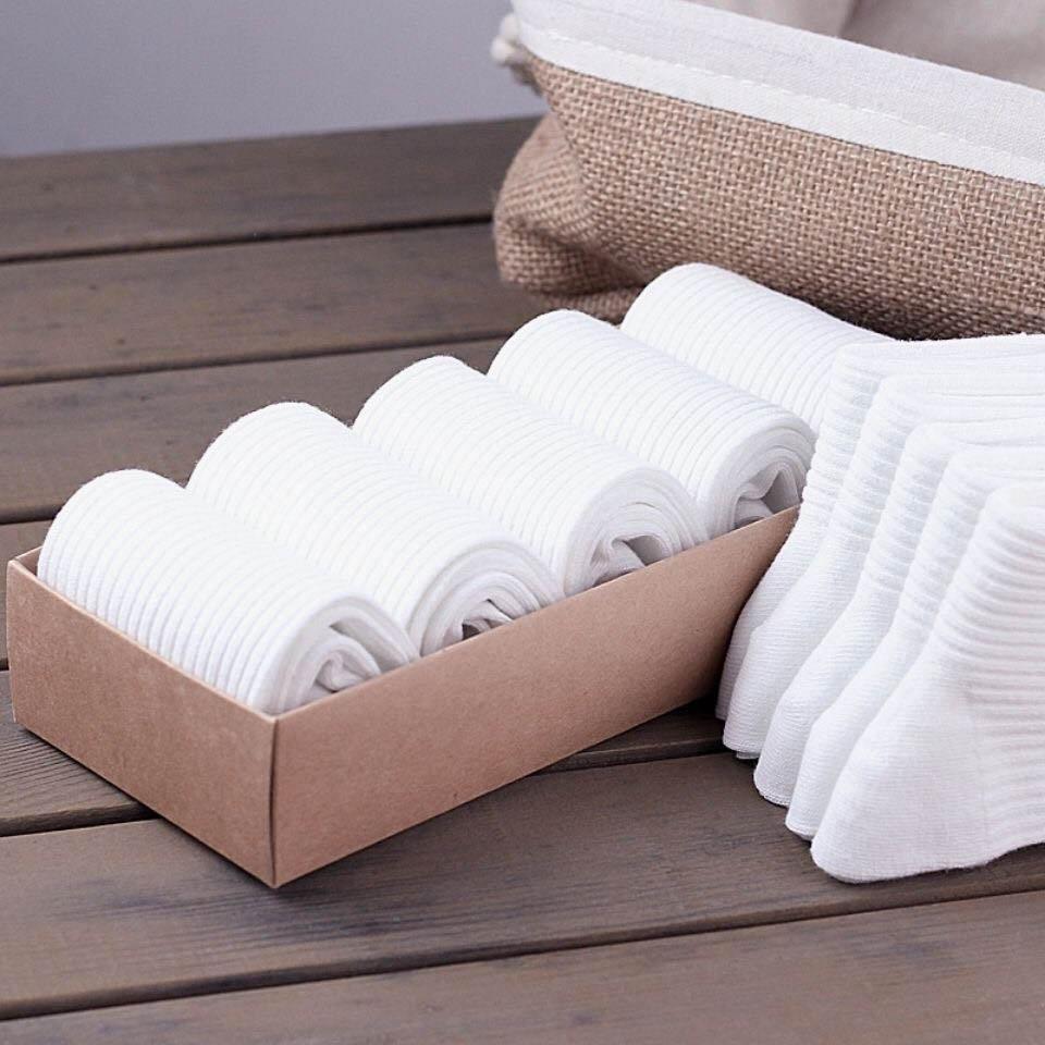 Tất cao cổ nam nữ cotton co giãn 4 chiều,phong cách thời trang Unisex Hàn Quốc