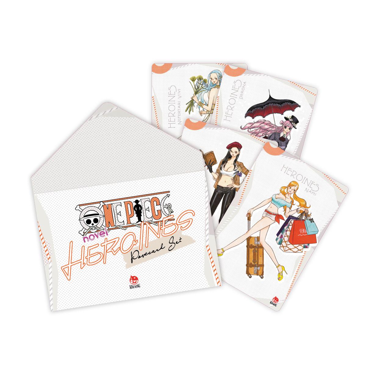 Tiểu Thuyết One Piece - HEROINES - Tặng Kèm Obi + Set Postcard
