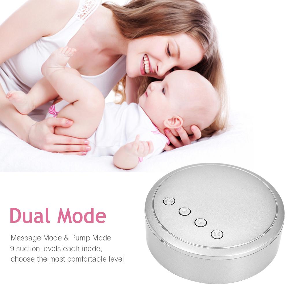 Máy hút sữa đôi cầm tay có thể sạc lại không BPA 9 Mức hút