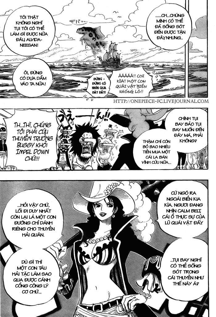 đảo hải tặc - one piece chapter 525 5