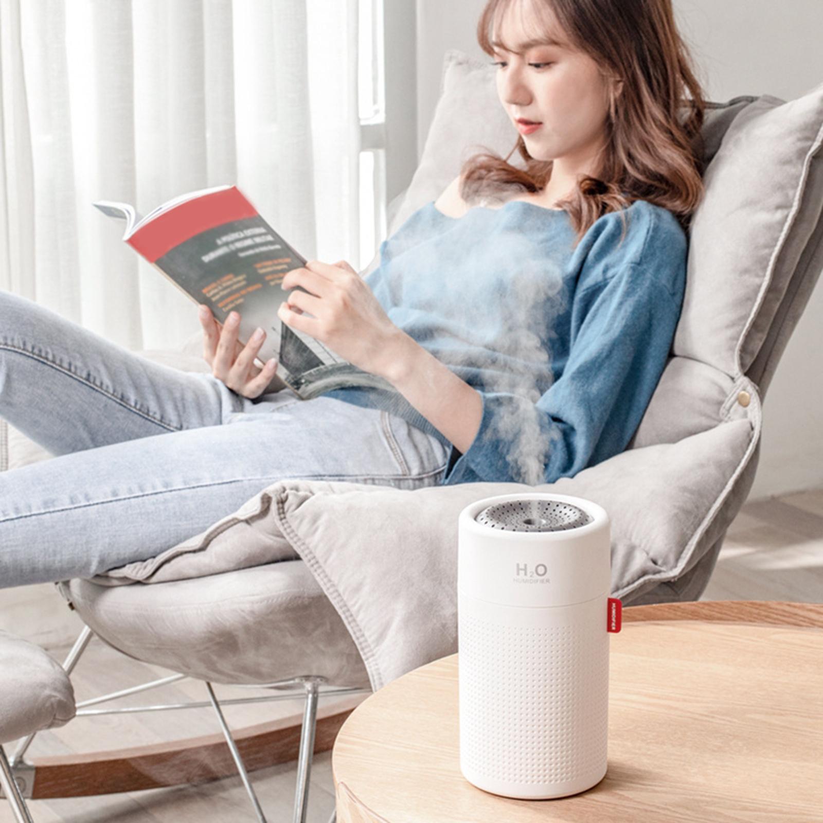 Ultrasonic Cool Mist Humidifier for Bedroom, Night Light, Whisper-Quiet Operation, Automatic Shut-Off