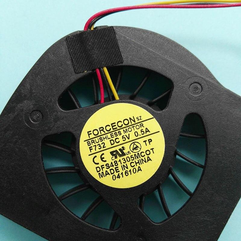 Mới Quạt Tản Nhiệt Cpu Cho Msi Gx700x Gx700 Ex700 Laptop Cpu Dfs481305mc0t F732