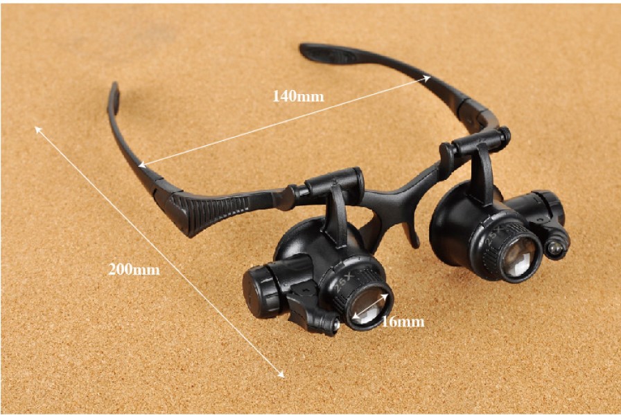 Kính lúp đeo mắt có đèn M2 zoom