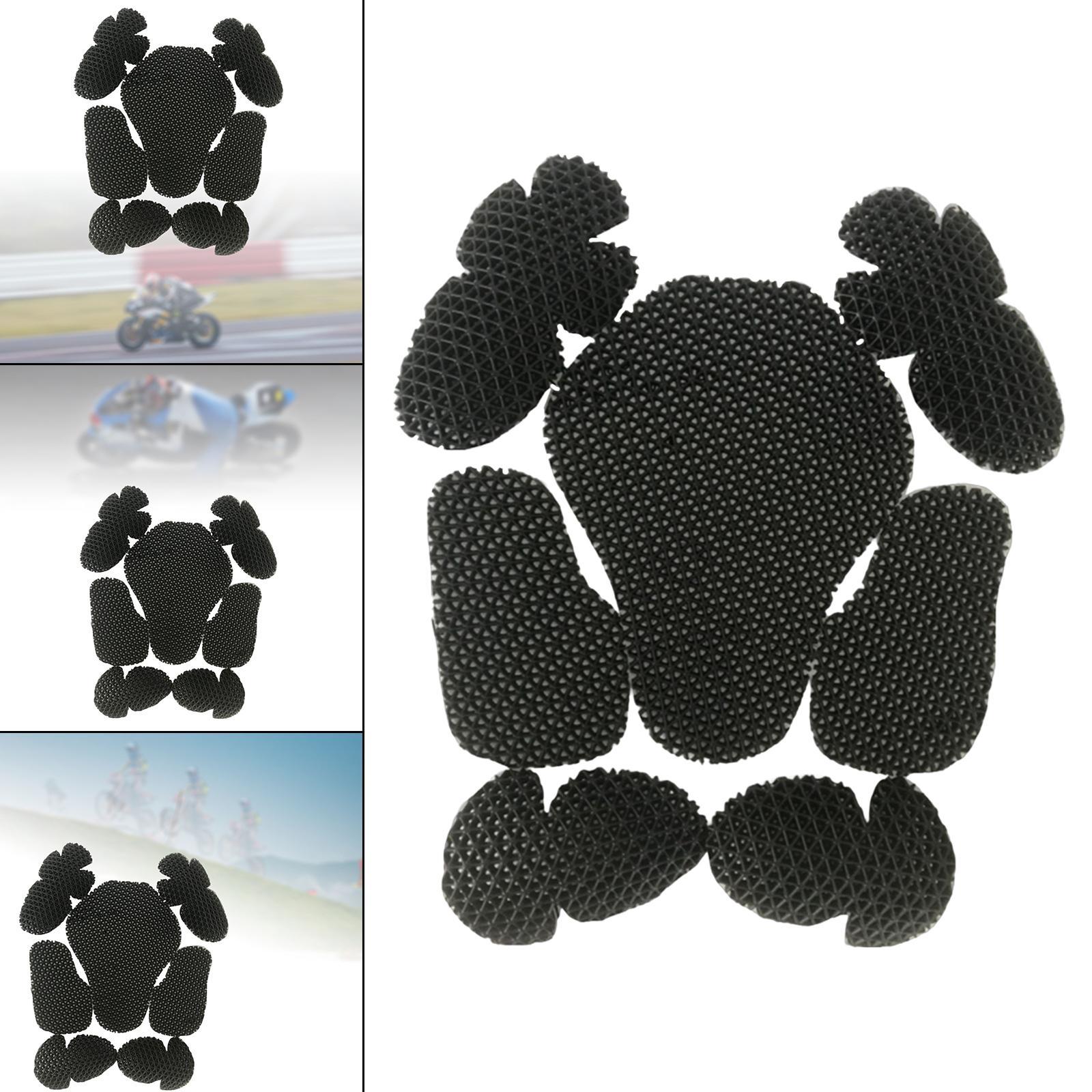 5x Motorcycle Equipment Elbow Shoulder Back Protector Adult Unisex