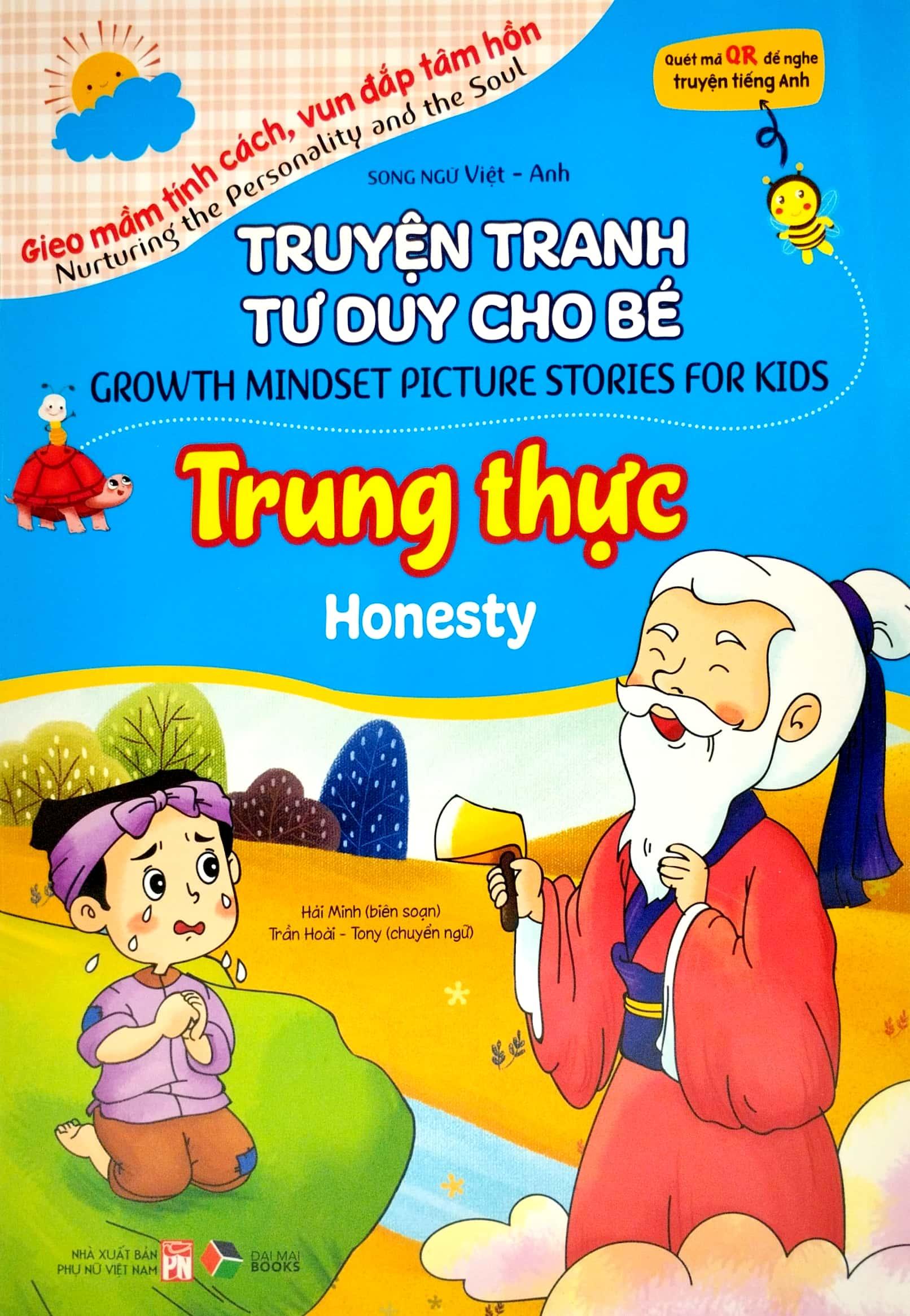 Truyện Tranh Tư Duy Cho Bé - Song Ngữ Việt-Anh - Trung Thực