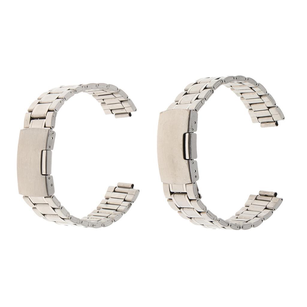 Men Women Quick Release Stainless Steel Bracelet Wristband