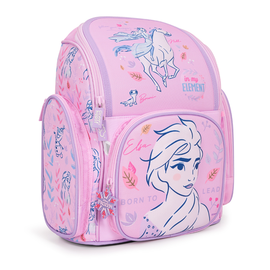 Ba Lô Fancy Nữ hoàng Elsa Hồng CLEVER HIPPO BLF1225