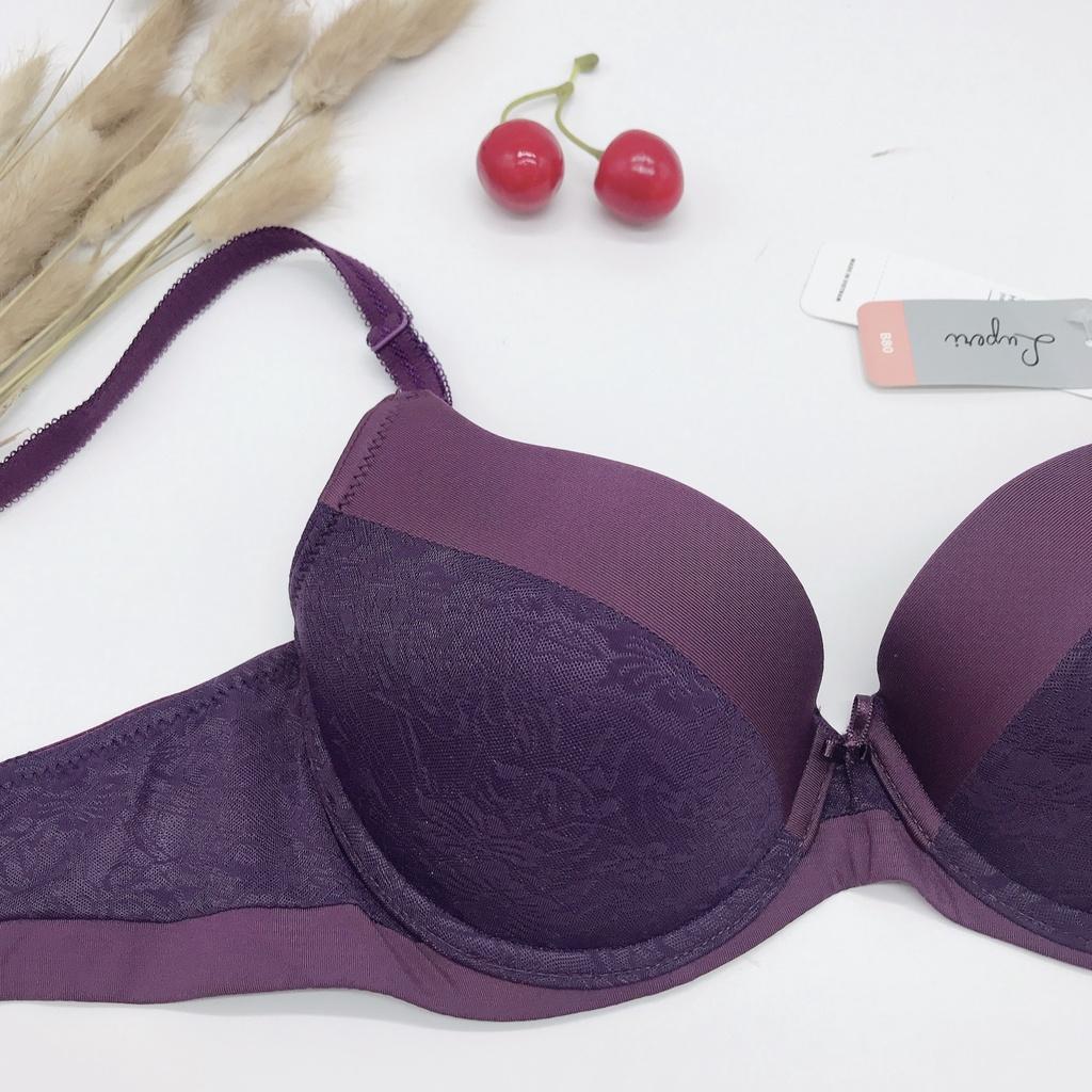 Áo Lót Có Gọng Đệm Mút Siêu Dày LUPERI SP85 dáng quả lên ôm ngực chất liệu lụa mềm mịn cho ngực nhỏ ngực lép ngực xệ