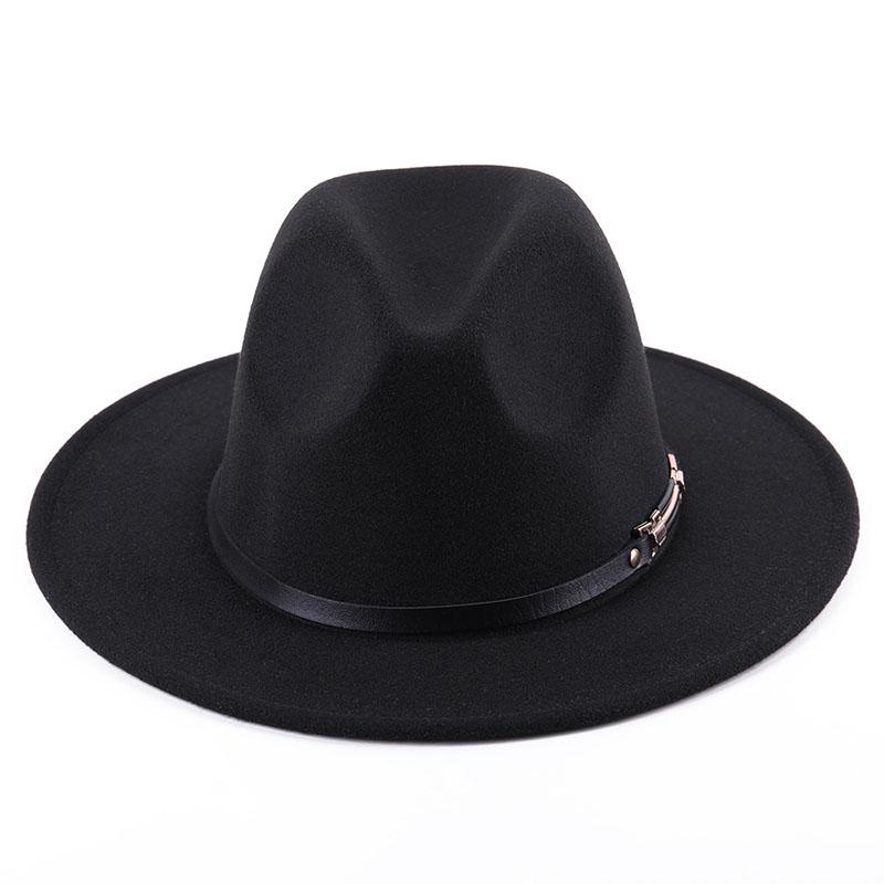 Mũ Nón Nam Nữ Nắp Jazz Châu Âu Và Châu Mỹ Mùa Hè Fedoras Nỉ Lông Mùa Hè Mùa Xuân Bãi Biển Mùa Đông Nữ Mặt Trời năm 2021 Thời Trang Mới Nón