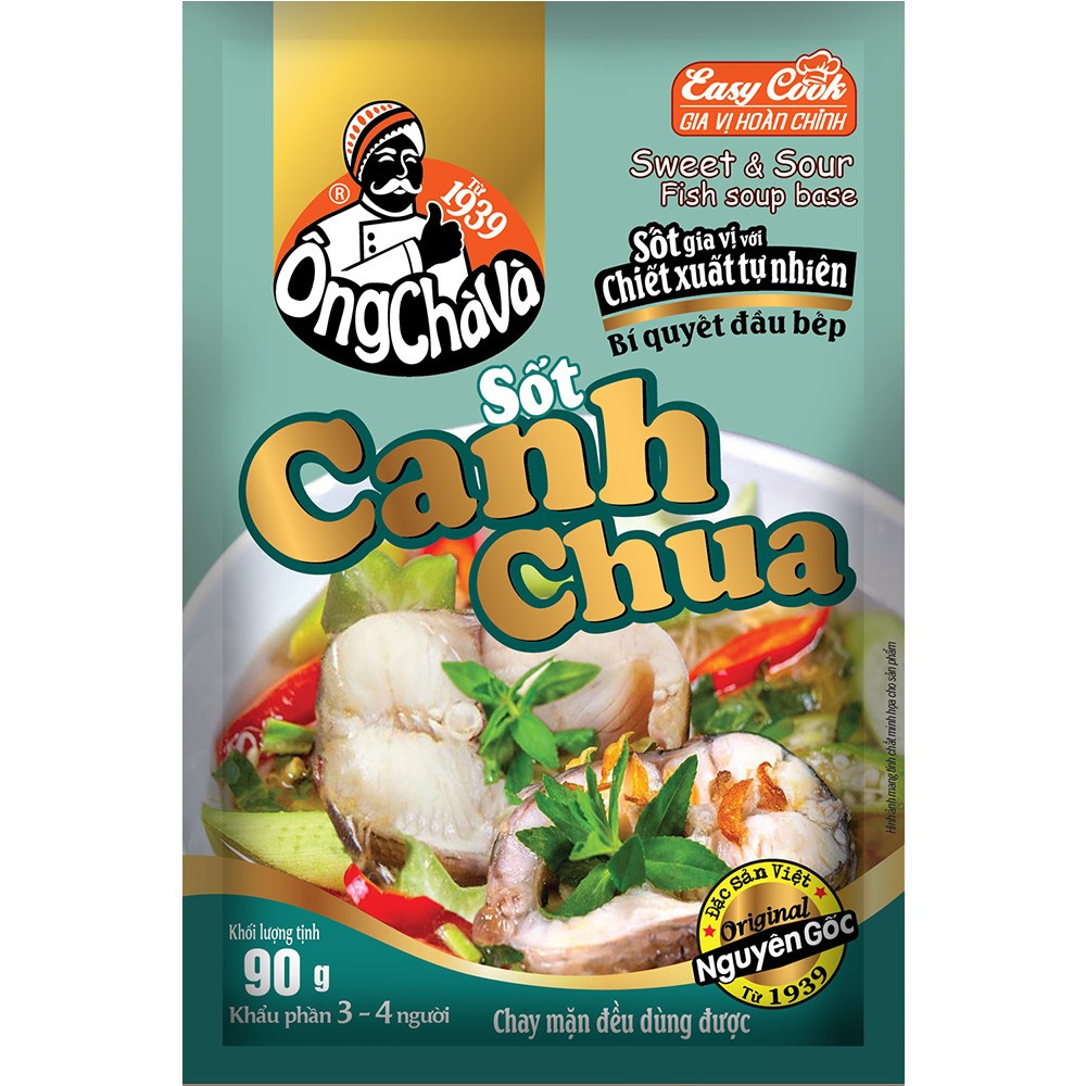 Combo 5 Gói Sốt Canh Chua Ông Chà Và 90gr