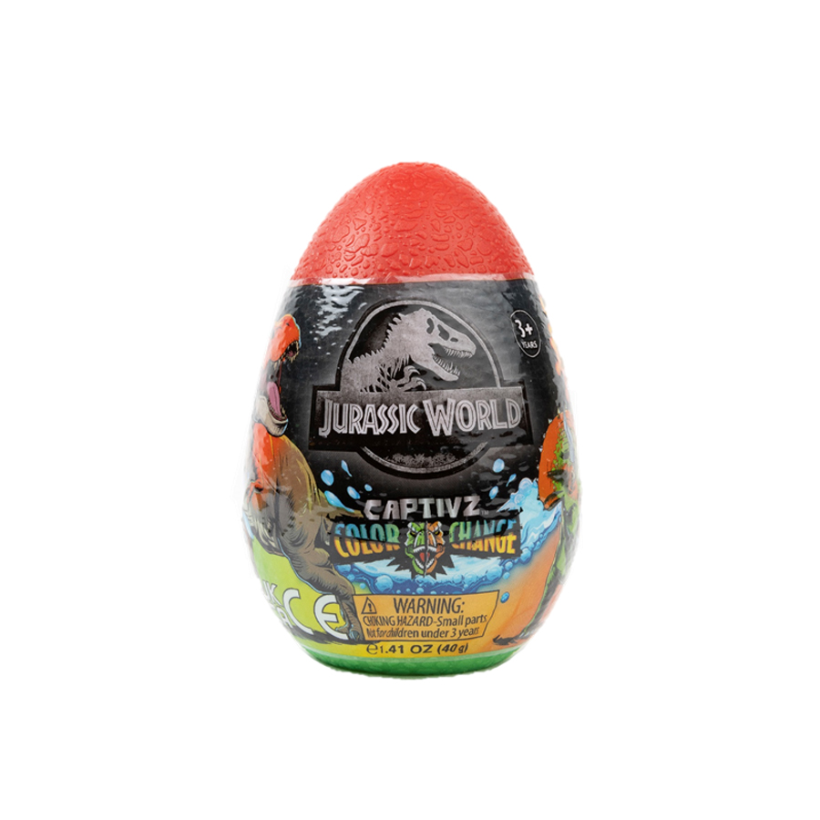 Trứng Slime Sưu Tập Khủng Long Jurassic World Đổi Màu TOY MONSTER TM502 - Giao hàng ngẫu nhiên