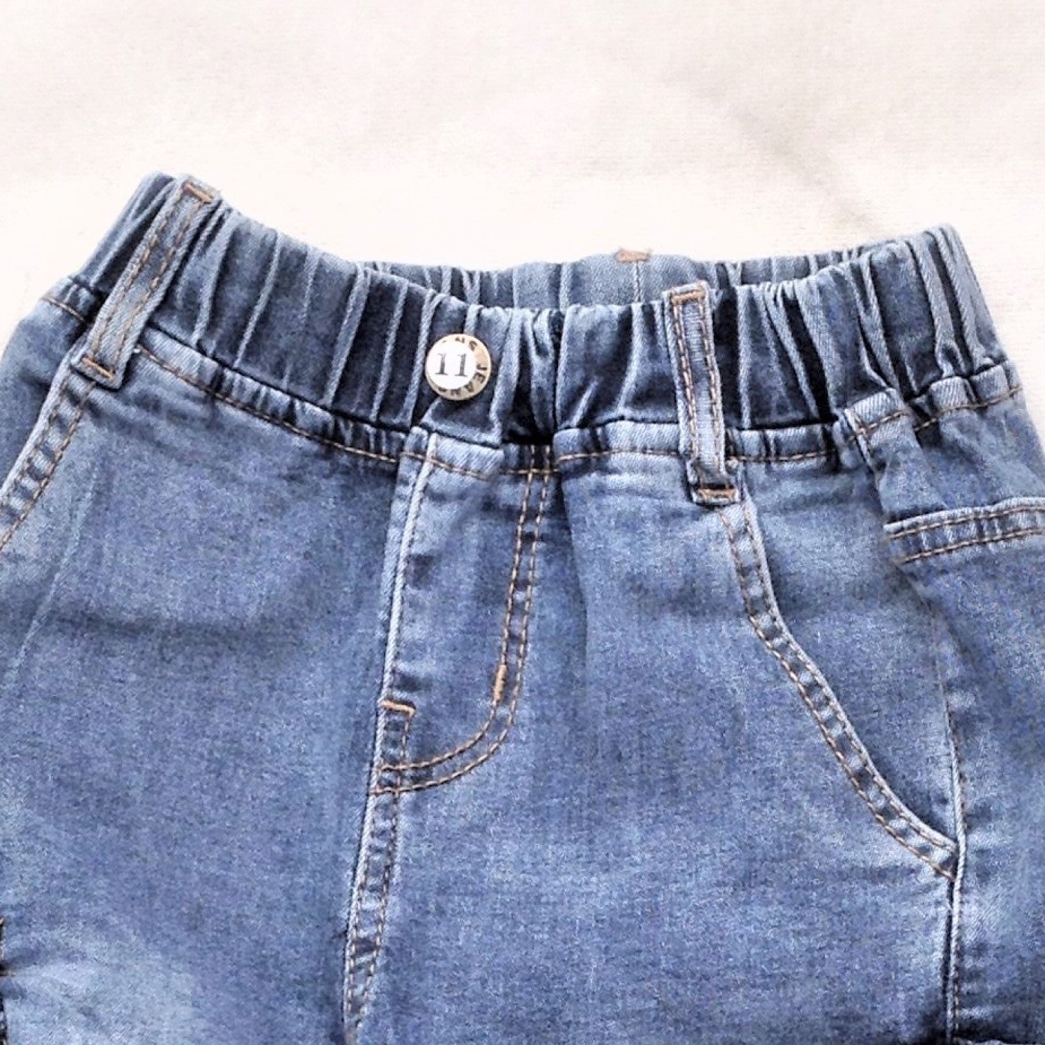 Q00000116 Jean lửng bé trai đẹp, dáng ôm body, co giãn tốt, từ 4-8 tuổi