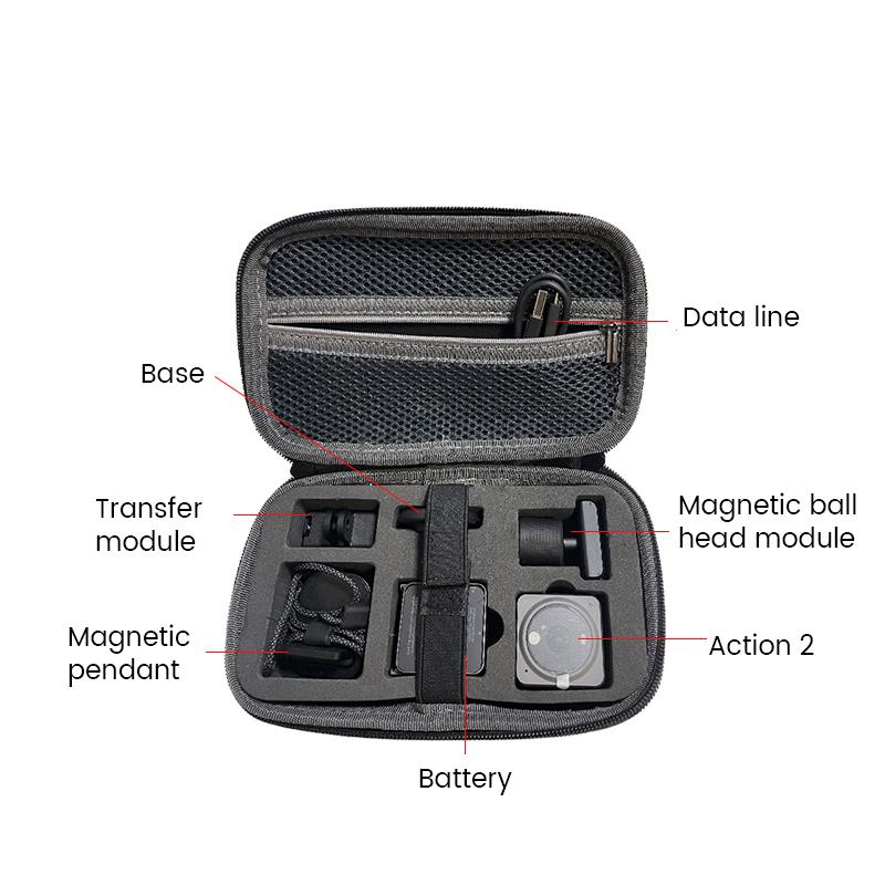 Mang theo hộp đựng cho Túi xách di động của DJI Action 2 Action 2