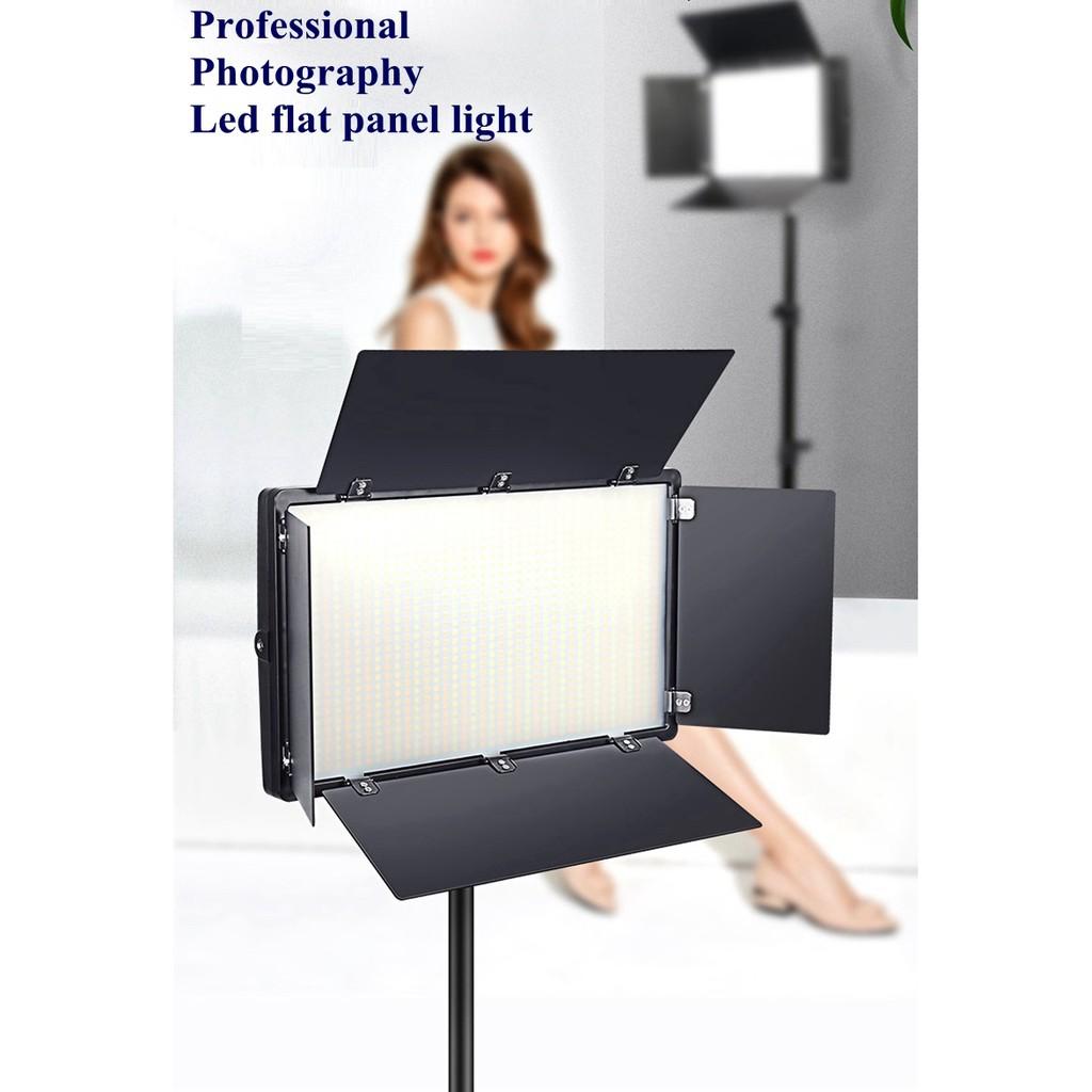 Đèn studio LED U800+ Hỗ trợ studio chụp ảnh, quay phim, livestream - Kèm chân đèn 2m1 - Nhiệt độ sáng 3200K - 6500K