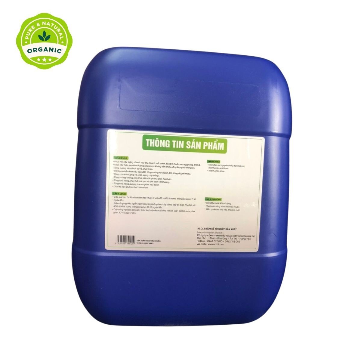 SIÊU PHỤC HỒI CÂY CTBIO - phân hữu cơ