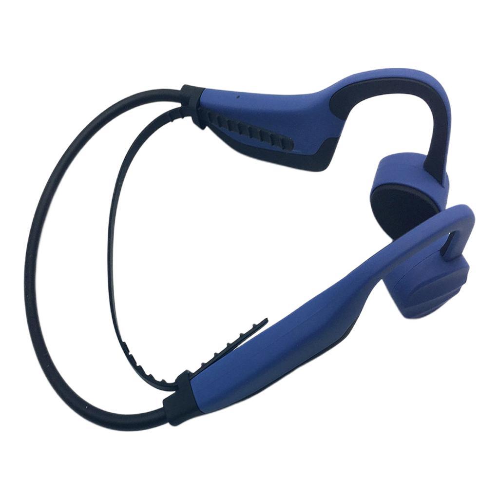 Headphones Wireless Bluetooth Earphone Headset W/ Mic Blue