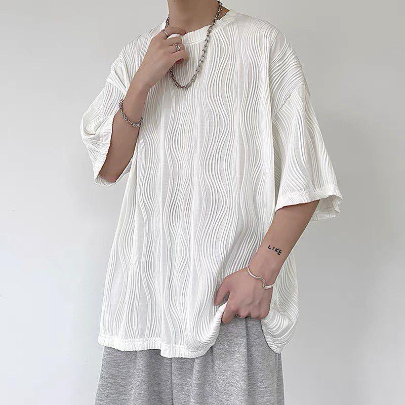 ÁO PHÔNG OVERSIZE WAVY, ÁO THUN CỘC TAY CÓ GỢN SÓNG UNISEX JACK LANE, LOCAL BRAND JACK LANE
