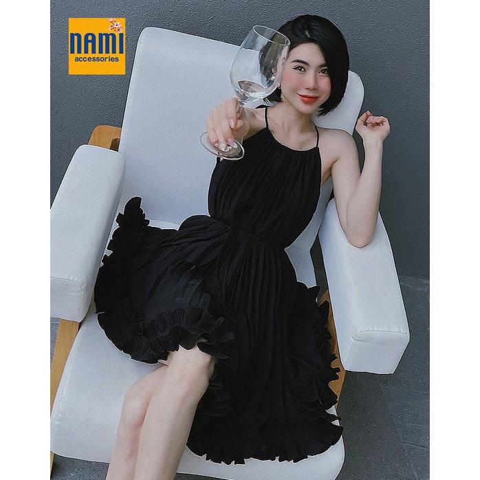 Đầm suông dập ly cổ yếm lai bèo tiểu thư xinh xắn nổi bật Nanami - ATNU056
