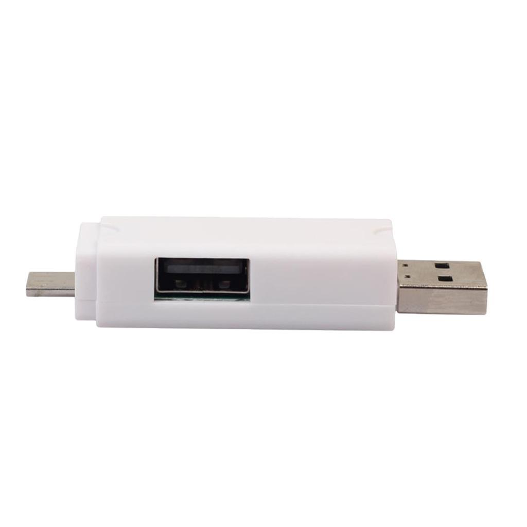 2 Packs Micro USB USB TF Card Reader OTG Hub Adapter for MacBook PC