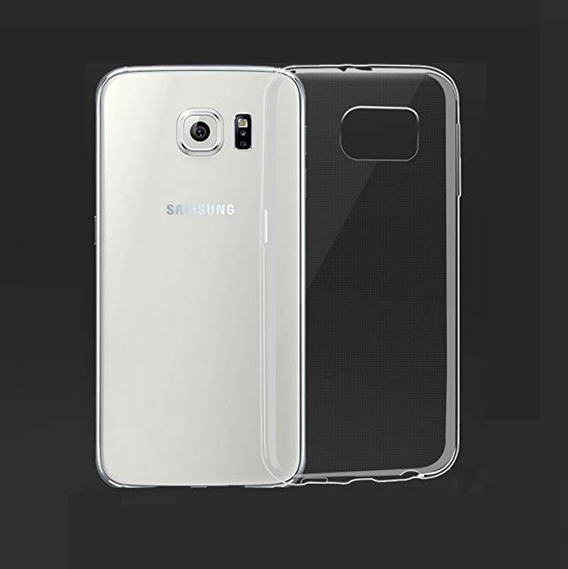 Ốp lưng silicon dẻo trong suốt Loại A cao cấp cho Samsung Galaxy S6 Edge