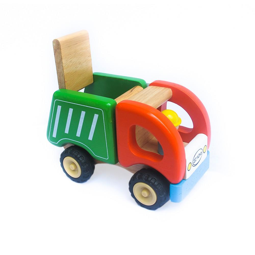 Đồ chơi gỗ Xe rác | Winwintoys 63292 | Phát triển trí tưởng tượng và làm quen màu sắc | Đạt tiêu chuẩn CE và TCVN