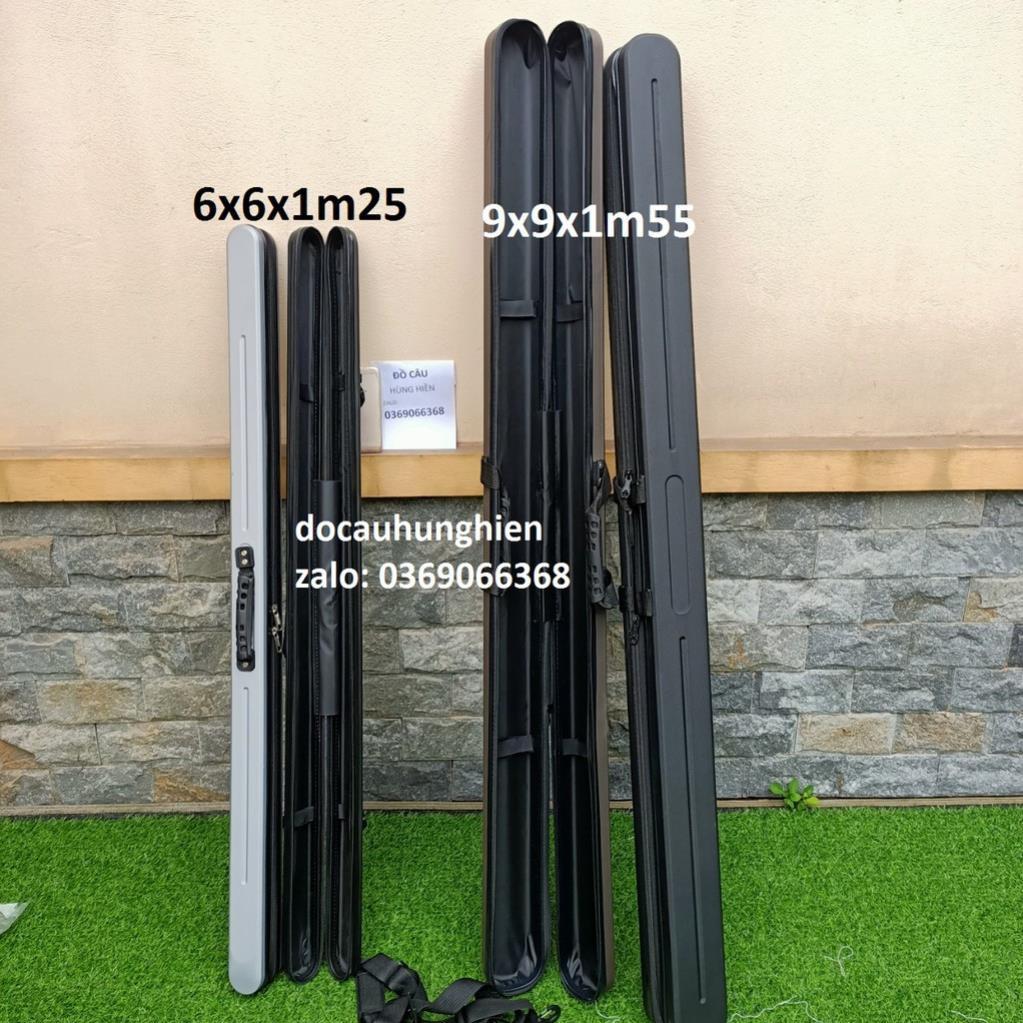 SALE LỚN Bao Đựng Cần Câu Cá ABS Cứng Dài 1m55 và 1m25 không Có Chân Chống