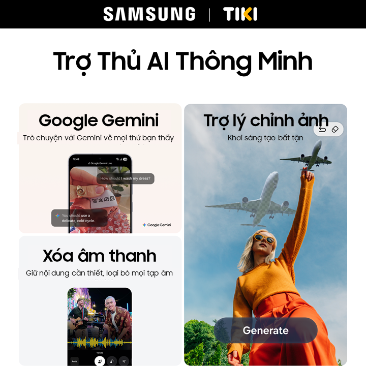 Điện Thoại Samsung Galaxy S25 FE (8/128GB), Concert Camera 50MP, Pin bền bỉ, Trợ thủ AI thông minh - Hàng chính hãng