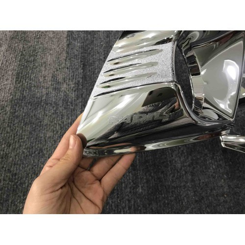 Viền gầm trước Vinfast Fadil 2021 MẠ CROM - ốp viền đèn gầm trước theo xe Fadil