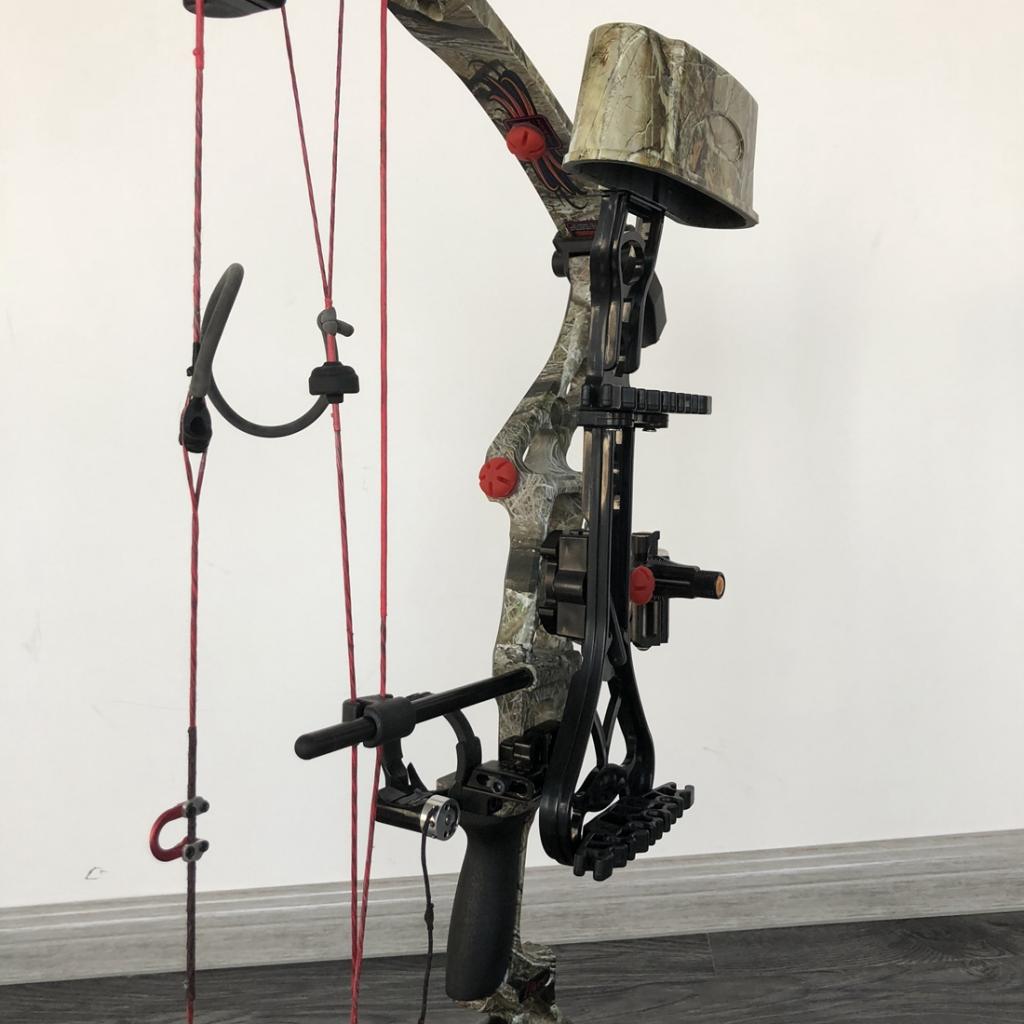 2x Universal Silent Bow Hunting 6-Arrow Quiver Quick Release Archery Quiver