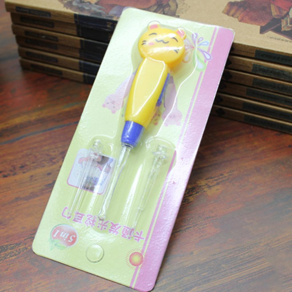 Visible Ear Spoon with LED Illuminated for Kids Ear Care Kit