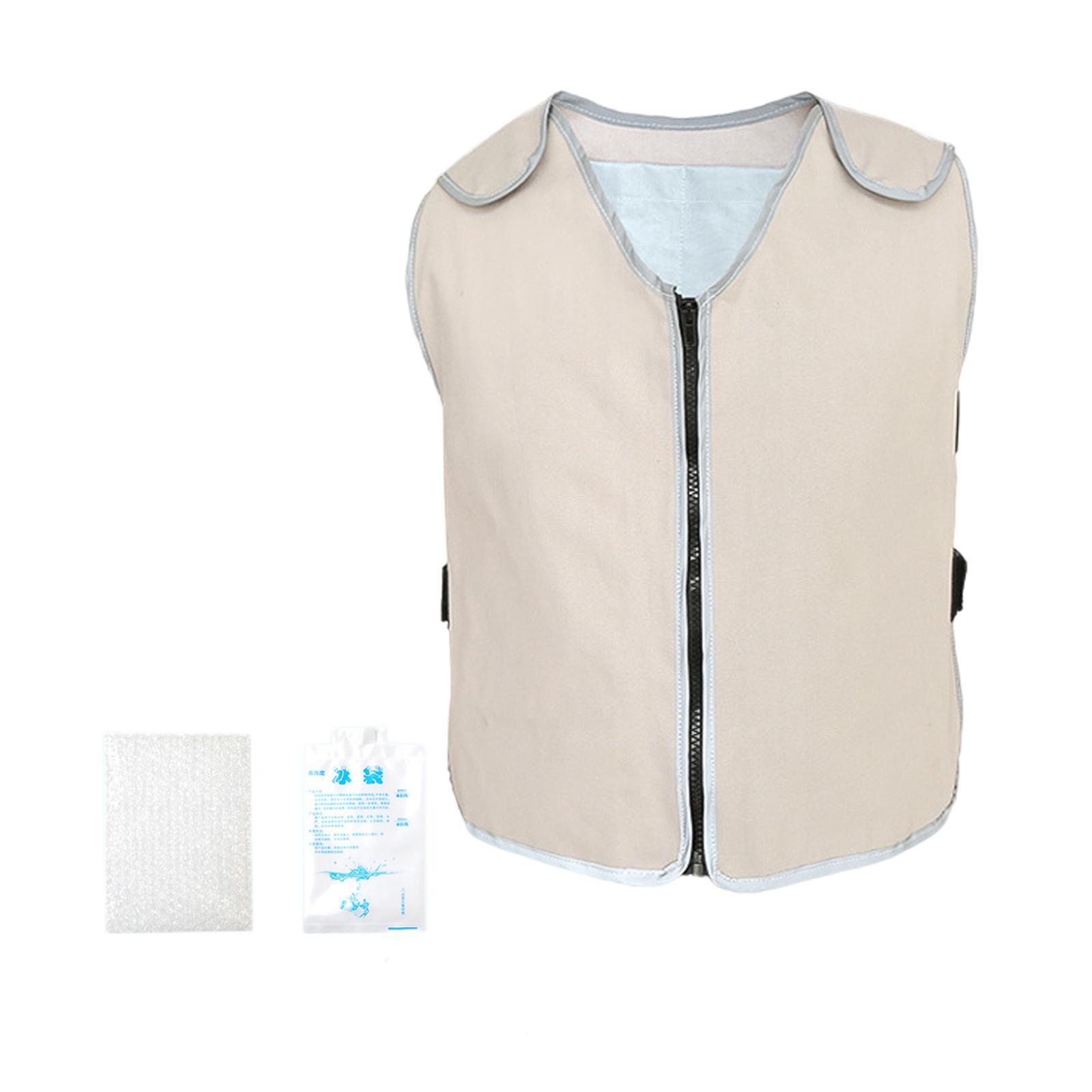 Cooling Vest with Reflective Strip Comfortable Cool Vest for Running Sport Unisex
