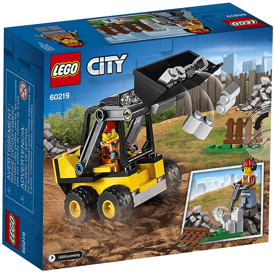 Đồ Chơi Lắp Ghép, Xếp Hình LEGO - Xe Xúc Công Trình 60219