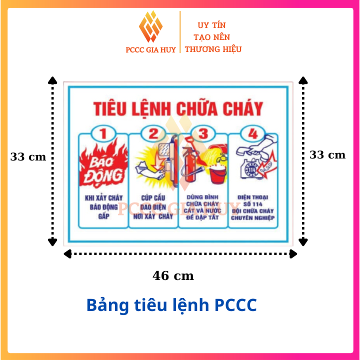 Bảng nội quy tiêu lệnh cấm lửa cấm thuôc....