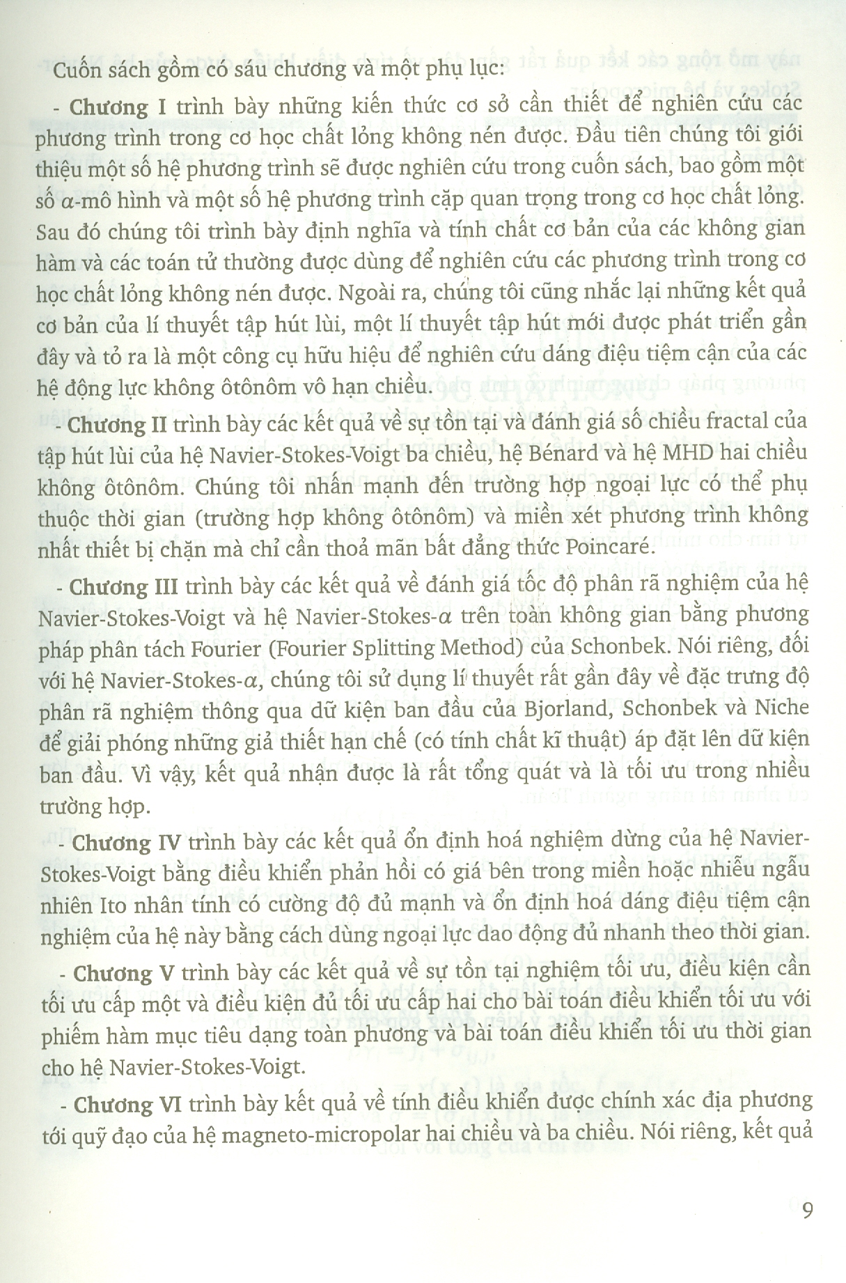 Hệ Động Lực Trong Cơ Học Chất Lỏng