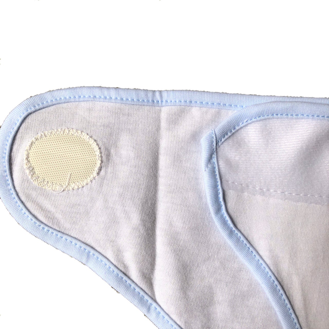 Combo 10 tả sơ sinh cotton màu trắng -JOU001 (Tặng kèm 1 đôi tất sơ sinh cotton Tomtom Baby như hình)