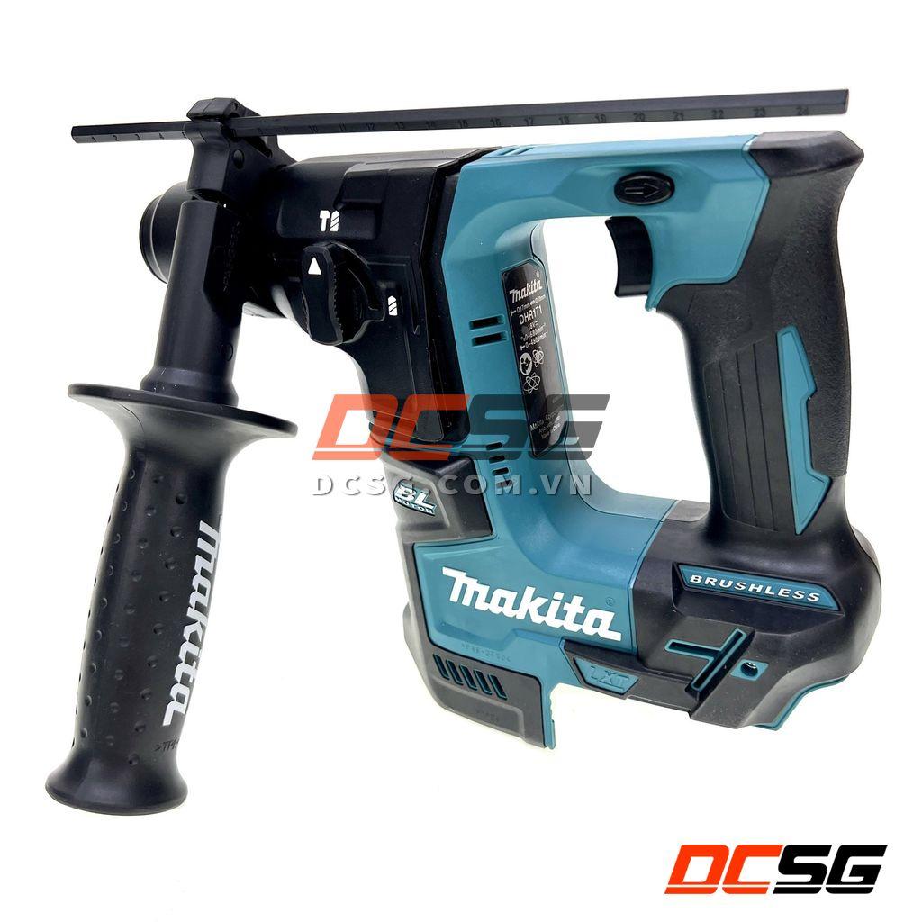 Máy khoan bê tông dùng pin 18V Makita DHR171Z (17mm chuôi gài SDS-plus) | DCSG