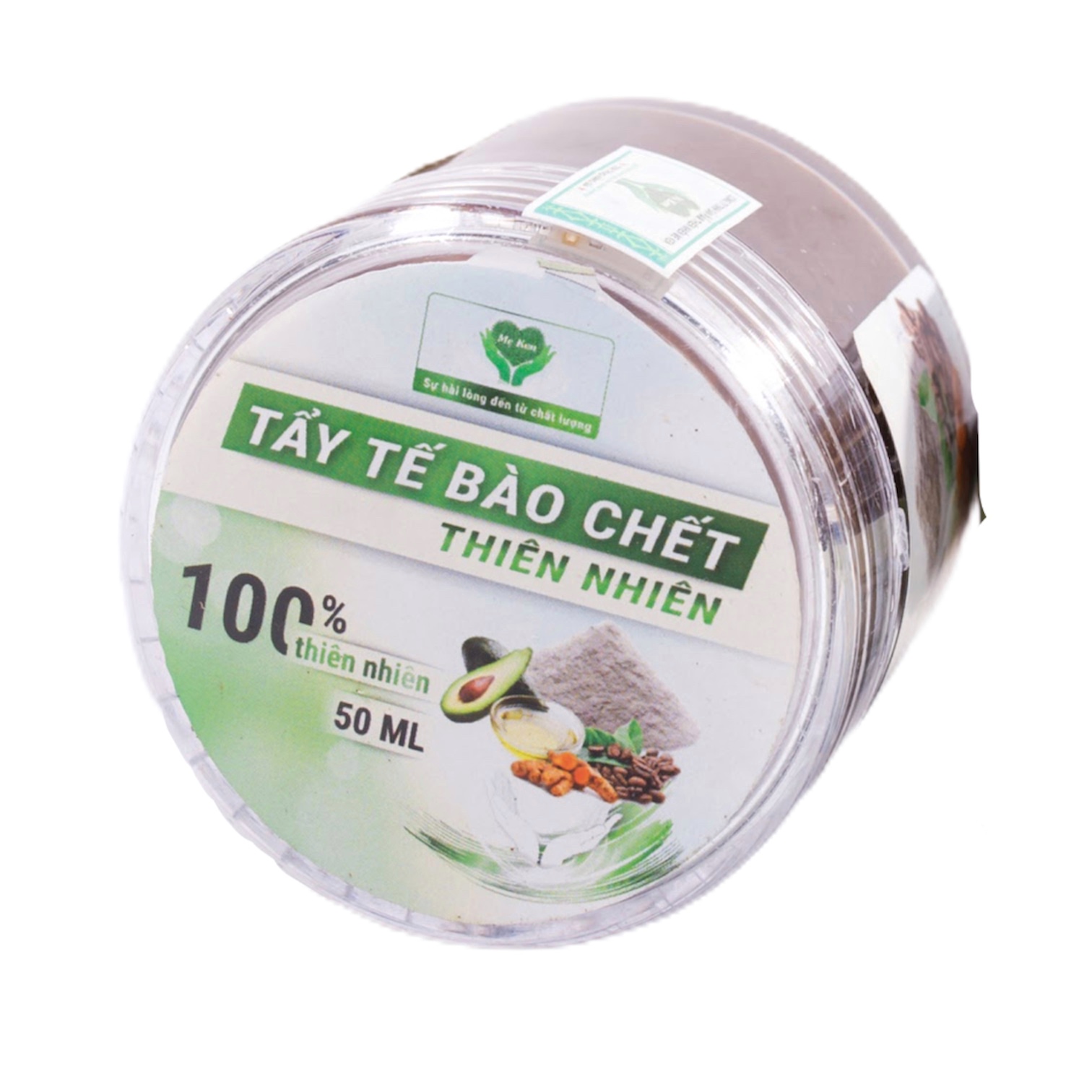TẨY TẾ BÀO CHẾT MẶT THIÊN NHIÊN MẸ KEN hủ 50ML- tẩy tế bào chết mặt, sạch mụn cám, sạch da chết
