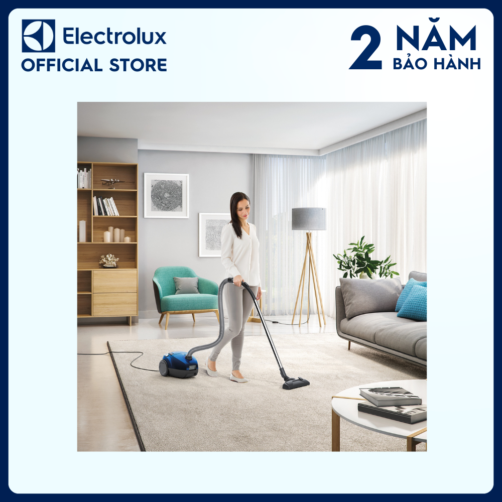 Máy hút bụi nhỏ gọn Electrolux - Z1220 - làm sạch mọi loại sàn,Túi chứa bụi chống gây dị ứng và tiện dụng [Hàng chính hãng]