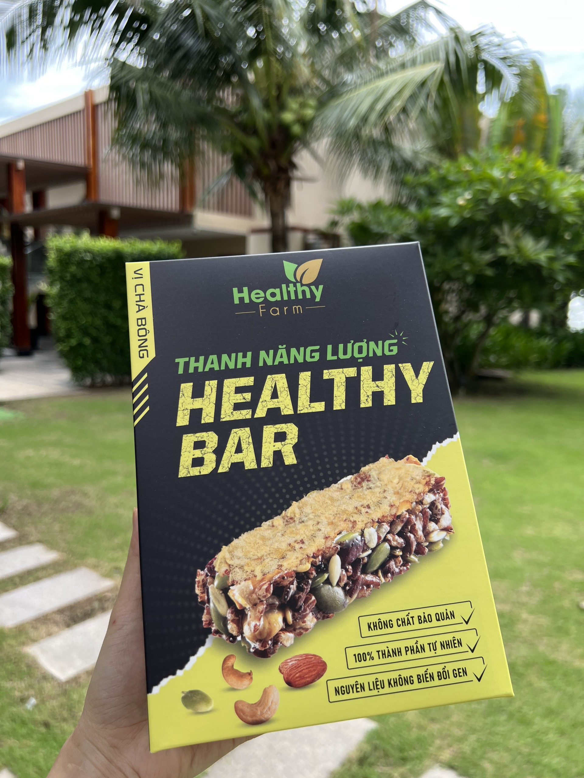 Thanh Năng Lượng Healthy Bar - Vị Chà Bông - 12bar