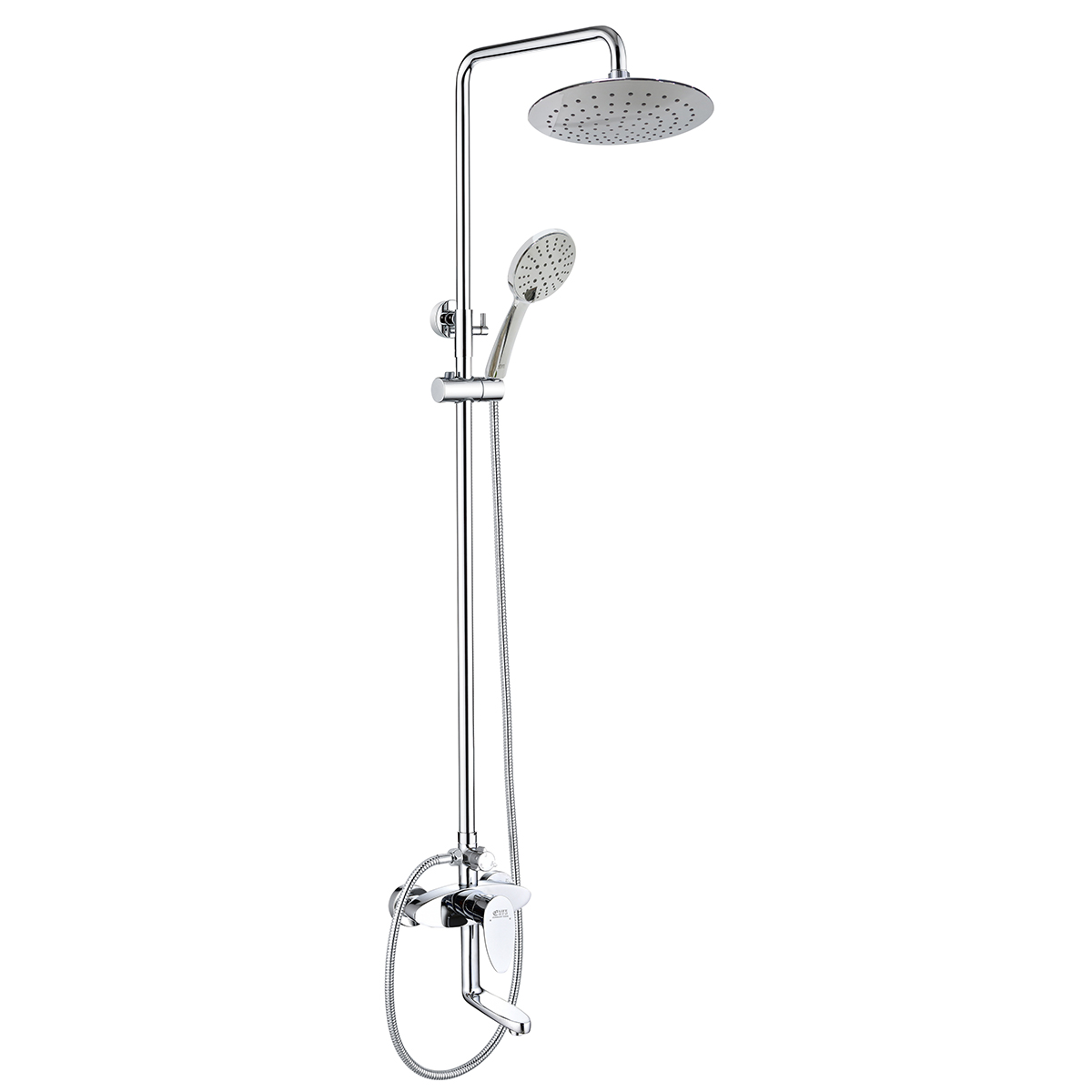 Cây sen nóng lạnh Đồng mạ Chrome Eurolife EL-SC912