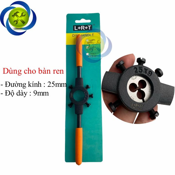 Tay quay taro ren ngoài L+R+T M7 - M9 sử dụng bàn ren đường kính 25 x 9mm