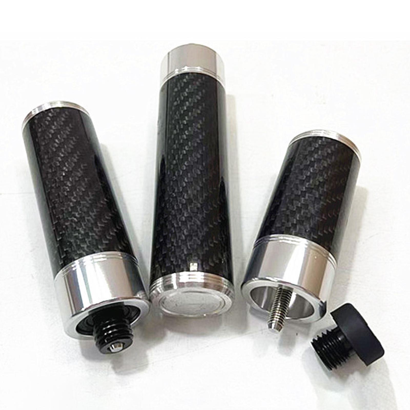 Billiards Pool Cue Extension Snooker Cue Cue Extended Dia 1.3in Cue End Extended Adapter with Back Cap for Trainer Lovers Beginners Enthusiast