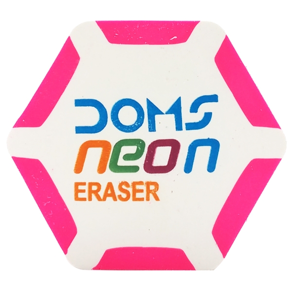 Gôm DOMS Neon Hex 7170 - Màu Hồng