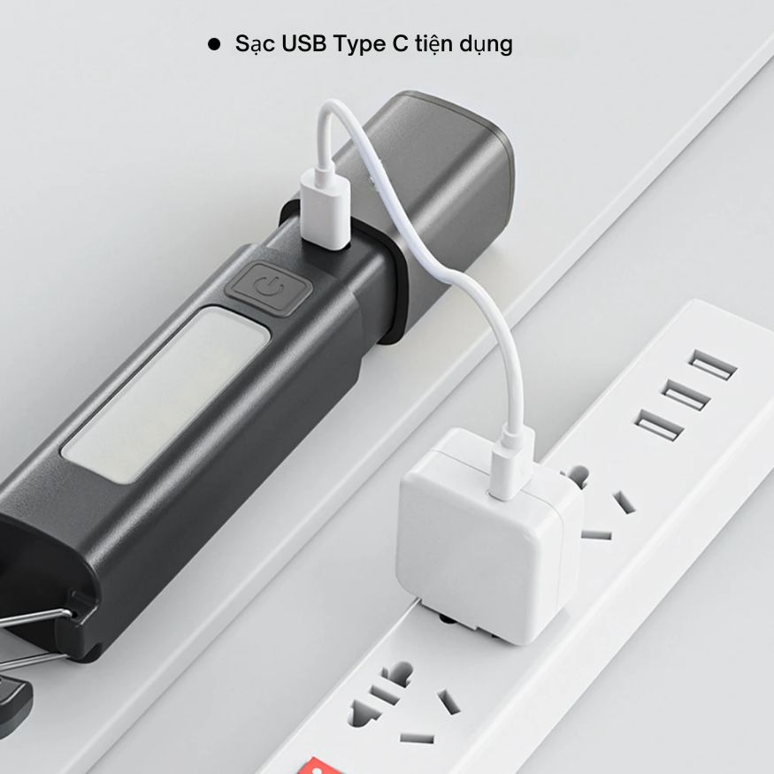 Đèn Pin Sạc Đa Năng Kachi MK425: Soi Rọi Mọi Hành Trình, Bừng Sáng Mọi Cuộc Vui - hàng chính hãng