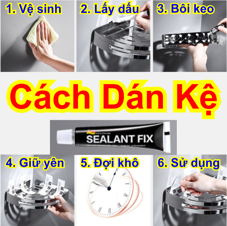 Giá inox gia dụng tiện ích kệ đựng đồ nhà vệ sinh, rửa chén ngăn nắp gọn đẹp sang trọng