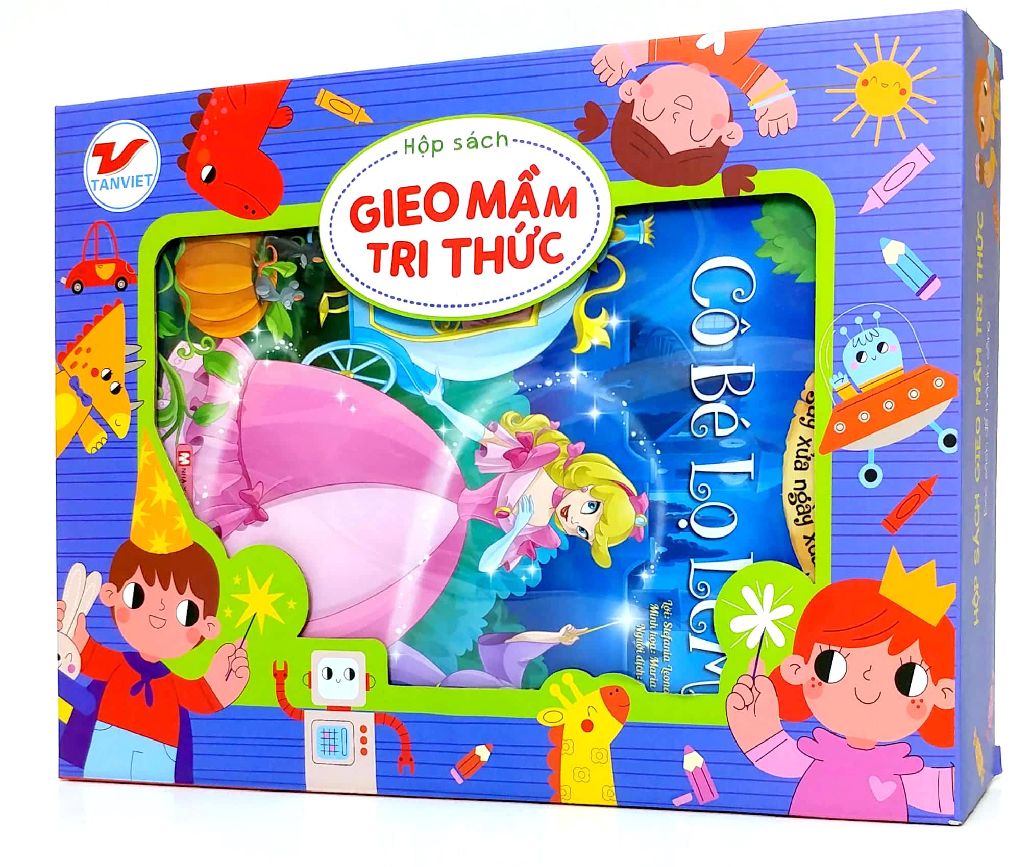 Hình ảnh Box Set Gieo Mầm Tri Thức 10: Văn Học Kinh Điển Đi Cùng Tuổi Thơ (Bộ 5 Cuốn)