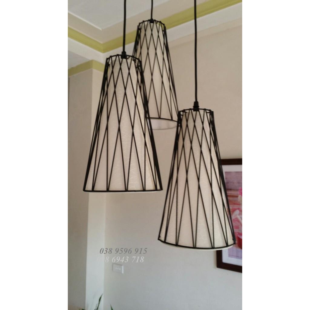 Bộ đèn thả bàn ăn 0003 đẹp giá tốt