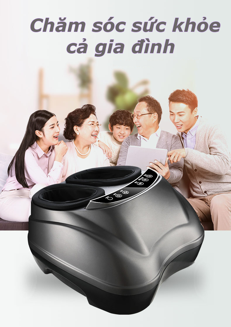 Máy Massage Chân Cao Cấp  Màn Hình Led Thông Minh